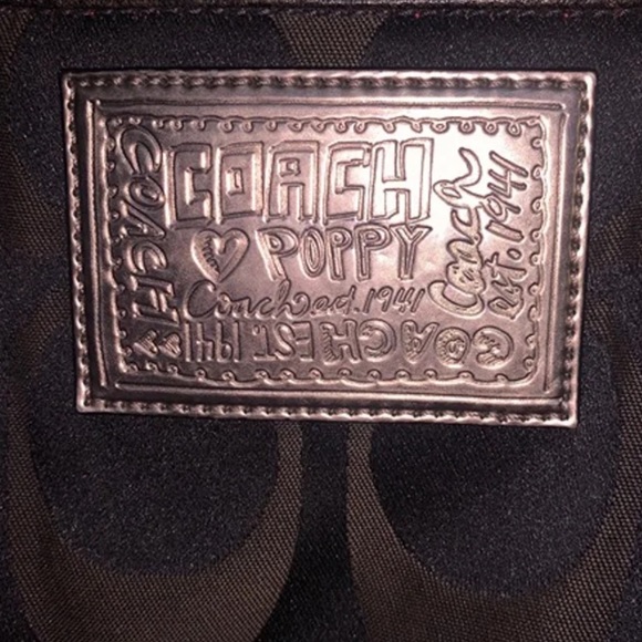 Coach Poppy Lurex Spotlight Tote Bag - Picture 3 of 4